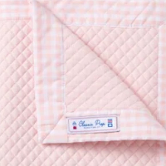 Classic Prep Quilted Knit Blanket; Reese Romper 18-24 & Quilted Knit Hat OS NWT - Picture 5 of 5